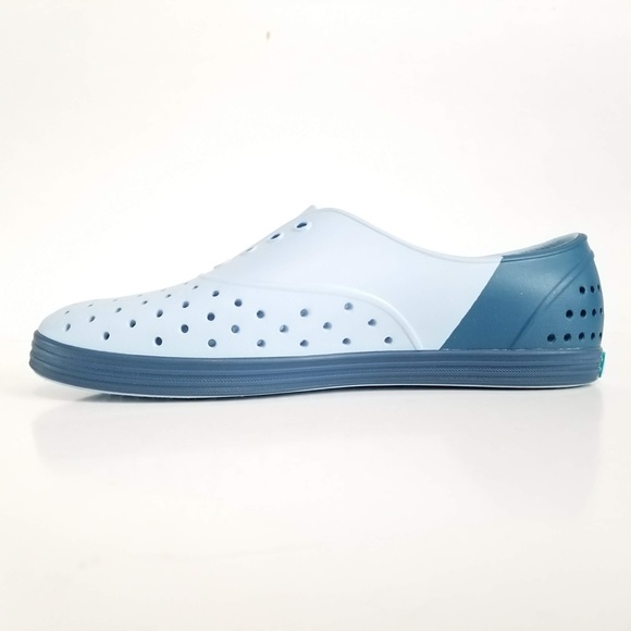 NATIVE Keep It Lite Slip On Shoes Blue Flat Womens - Picture 6 of 15